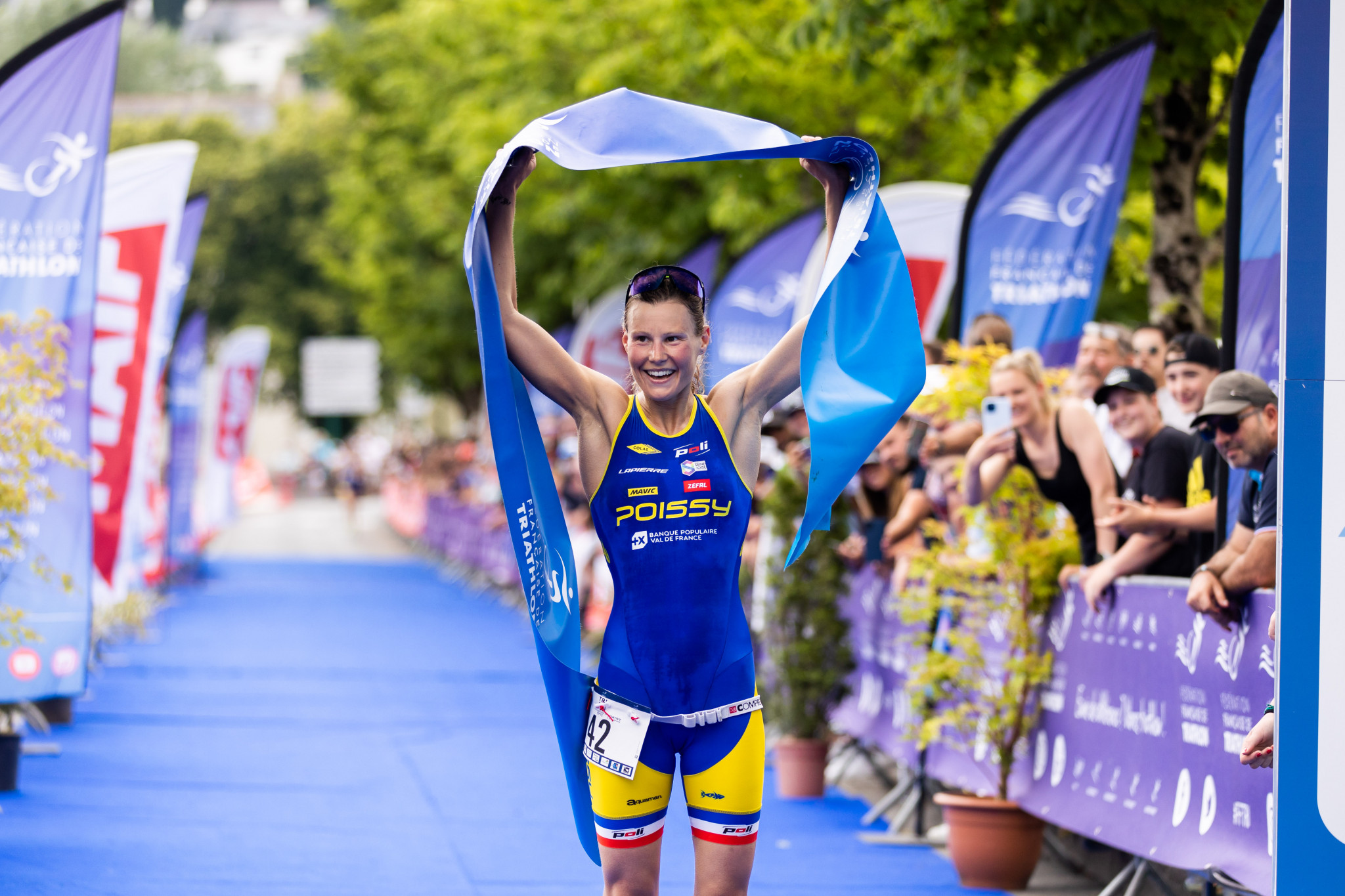 Championnats de France de triathlon Distance S Pontivy le jour de